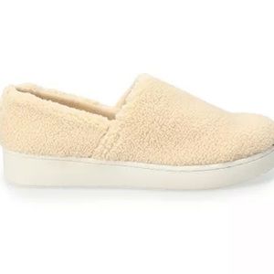 LC Lauren Conrad Mayaa Women's Sherpa Slip-On Sneakers‎ Sz 9.5